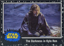 Star Wars Journey Rise Skywalker Black Parallel Card 83 "The Darkness.." 009/199