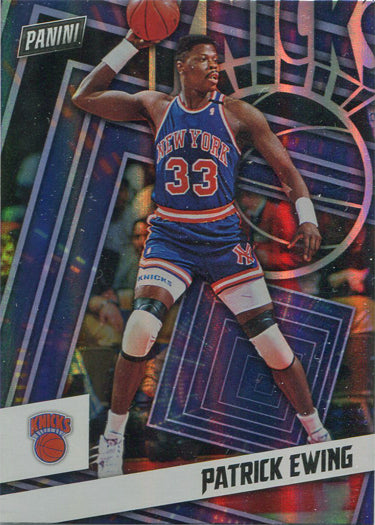 Panini Player of the Day 2020-21 Rainbow Parallel Base Card 85 Patrick Ewing