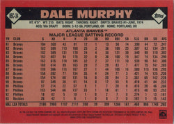 Topps Update Baseball 2021 Chrome Silver Card 86C-34 Dale Murphy