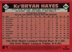 Topps Update Baseball 2021 Chrome Silver Card 86C-43 Ke'Bryan Hayes
