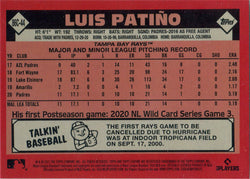 Topps Update Baseball 2021 Chrome Silver Card 86C-44 Luis Patino