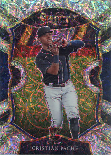 Panini Select Baseball 2021 Concourse Prizm Parallel Card 86 Cristian Pache