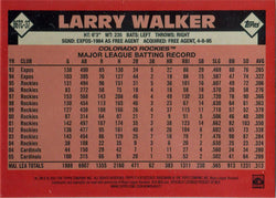 Topps Series Two Baseball 2021 Chrome Silver Card 86TC-37 Larry Walker