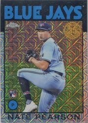 Topps Series Two Baseball 2021 Chrome Silver Card 86TC-3 Nate Pearson