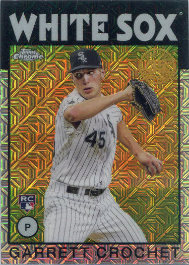 Topps Series Two Baseball 2021 Chrome Silver Card 86TC-46 Garrett Crochet