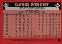 Topps Series Two Baseball 2021 Chrome Silver Card 86TC-82 David Wright