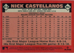 Topps Series Two Baseball 2021 Chrome Silver Card 86TC-88 Nick Castellanos