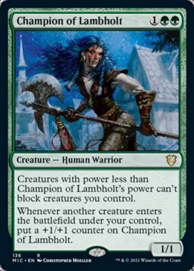 Champion of Lambholt [Innistrad: Midnight Hunt Commander]