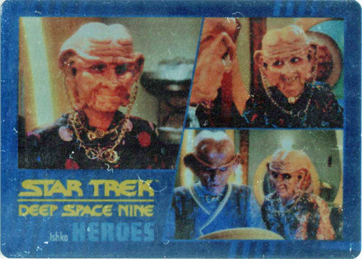 Star Trek DS9 Heroes & Villains Metal Base Parallel Chase Card 87 #21/75