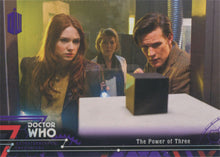 Doctor Who Extraterrestrial Encounters Purple Parallel Chase Card 88 #41/50