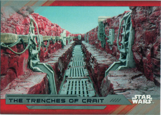 Star Wars Last Jedi Silver Base Parallel Chase Card 88 #30/99
