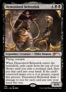 Demonlord Belzenlok (Foil Etched) [Secret Lair Drop Series]