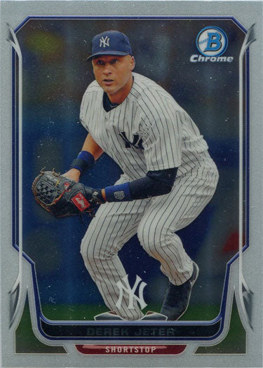 Bowman Chrome Baseball 2014 Base Card 89 Derek Jeter