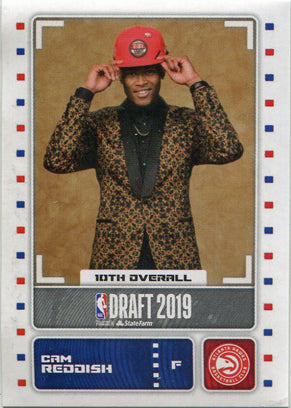 Panini Direct Basketball 2019-20 Rookie Sticker Card 89 Cam Reddish