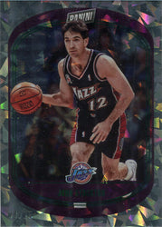 Panini Player of the Day 2021-22 Cracked Ice Parallel Card 89 J. Stockton 04/25