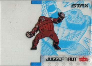 X-Men 2018 Fleer Ultra Stax Top Layer Chase Card 8A Juggernaut