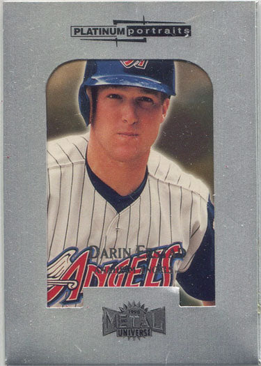 Skybox Metal Universe Baseball 1998 Platinum Portraits Card 8PP Darin Erstad