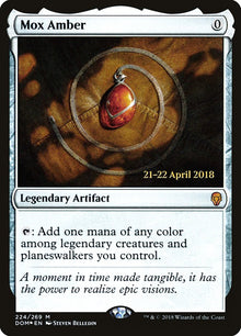 Mox Amber [Dominaria Prerelease Promos]