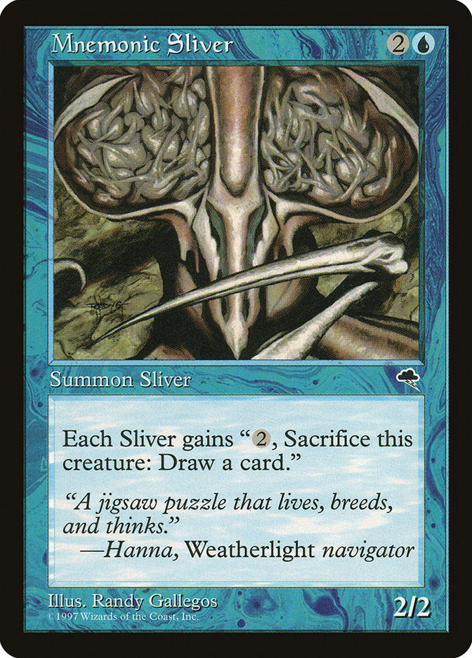 Mnemonic Sliver [Tempest]