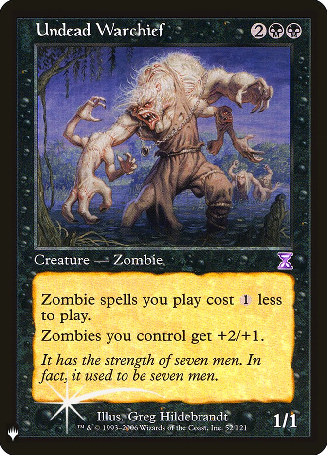 Undead Warchief [Mystery Booster]