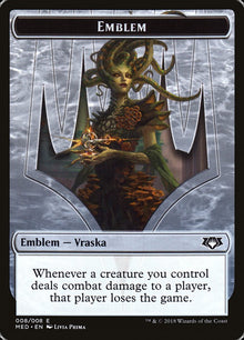 Vraska, Golgari Queen Emblem [Mythic Edition Tokens]