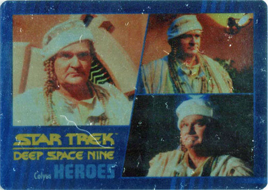 Star Trek DS9 Heroes & Villains Metal Base Parallel Chase Card 93 #54/75