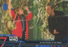 Doctor Who Extraterrestrial Encounters Blue Parallel Chase Card 94 #36/99