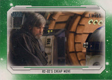 Star Wars Skywalker Saga Green Parallel Base Card 94 "R2-D2s Cheap Move" 66/99