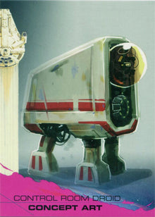 Solo Star Wars Story Pink Parallel 94 Base Chase Card #01/99
