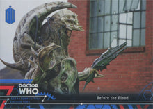 Doctor Who Extraterrestrial Encounters Blue Parallel Chase Card 95 #52/99