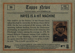 Topps Heritage Baseball 2021 In Action Base Card 98 Ke'Bryan Hayes