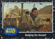 Star Wars Journey Rise Skywalker Black Parallel Card 98 "Dodging the..." 151/199