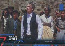 Doctor Who Extraterrestrial Encounters Blue Parallel Chase Card 99 #48/99