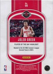 Panini Player of the Day 2021-22 Base Card 99 Jalen Green