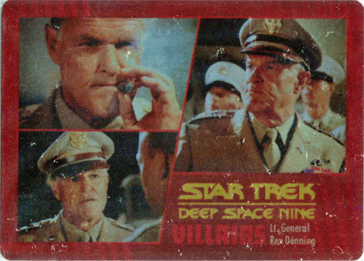 Star Trek DS9 Heroes & Villains Metal Base Parallel Chase Card 99 #07/75