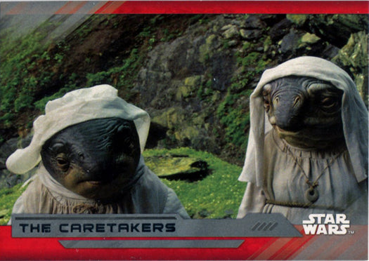 Star Wars Last Jedi Silver Base Parallel Chase Card 99 #42/99