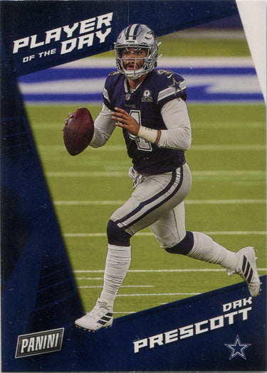 Panini Player Of The Day Football 2021 Base Card 9 Dak Prescott