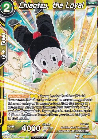 Chiaotzu, the Loyal (Power Booster: World Martial Arts Tournament) (P-157) [Promotion Cards]