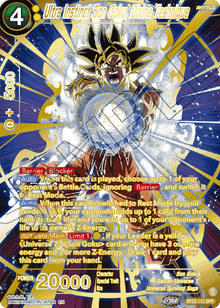 Ultra Instinct Son Goku, Divine Technique (SPR) (BT23-110) [Perfect Combination]