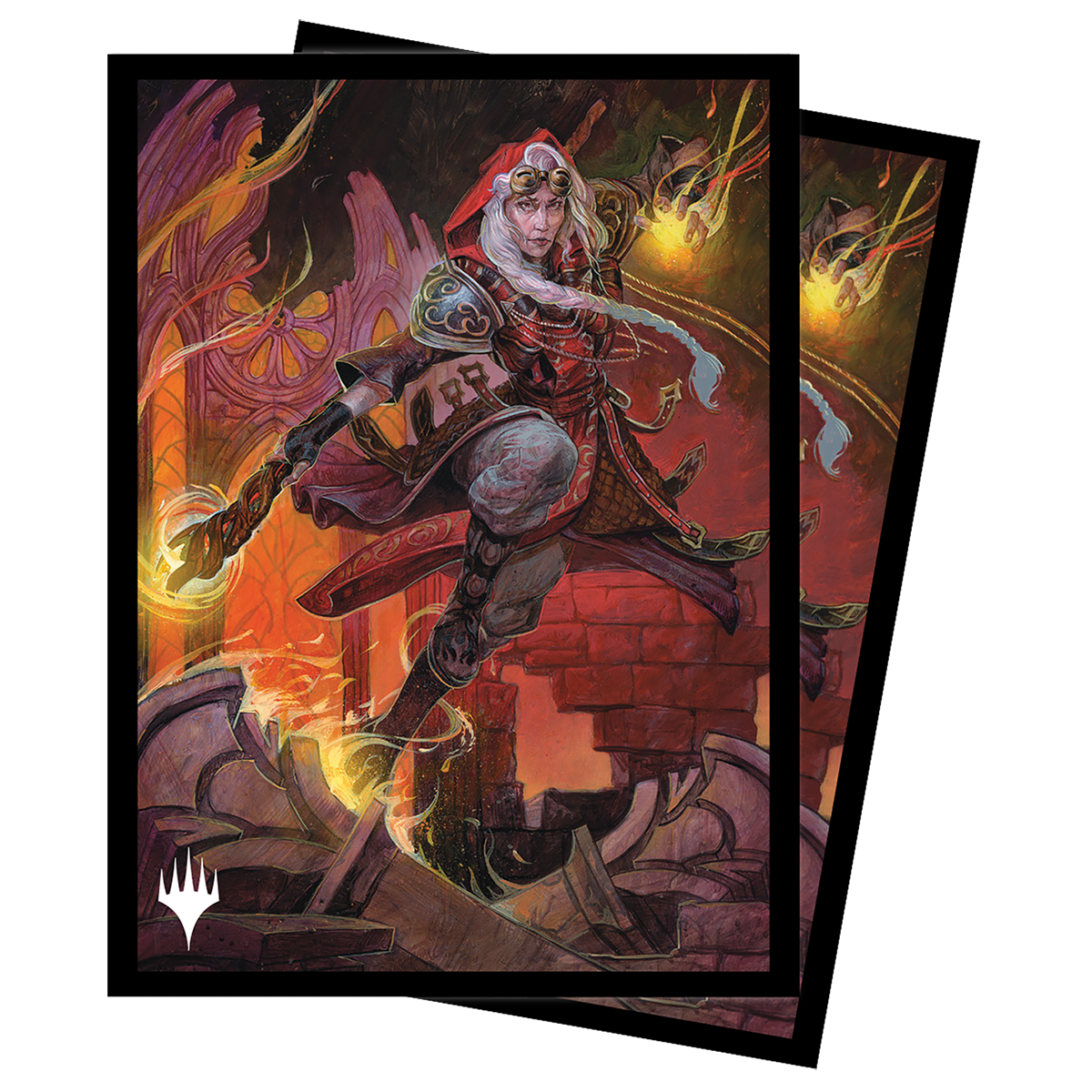 Ultra PRO: Standard 100ct Sleeves - Dominaria United (Jaya, Fiery Negotiator)