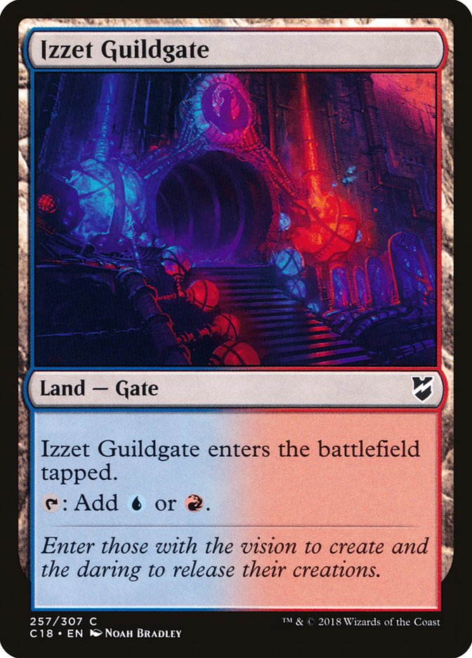 Izzet Guildgate [Commander 2018]