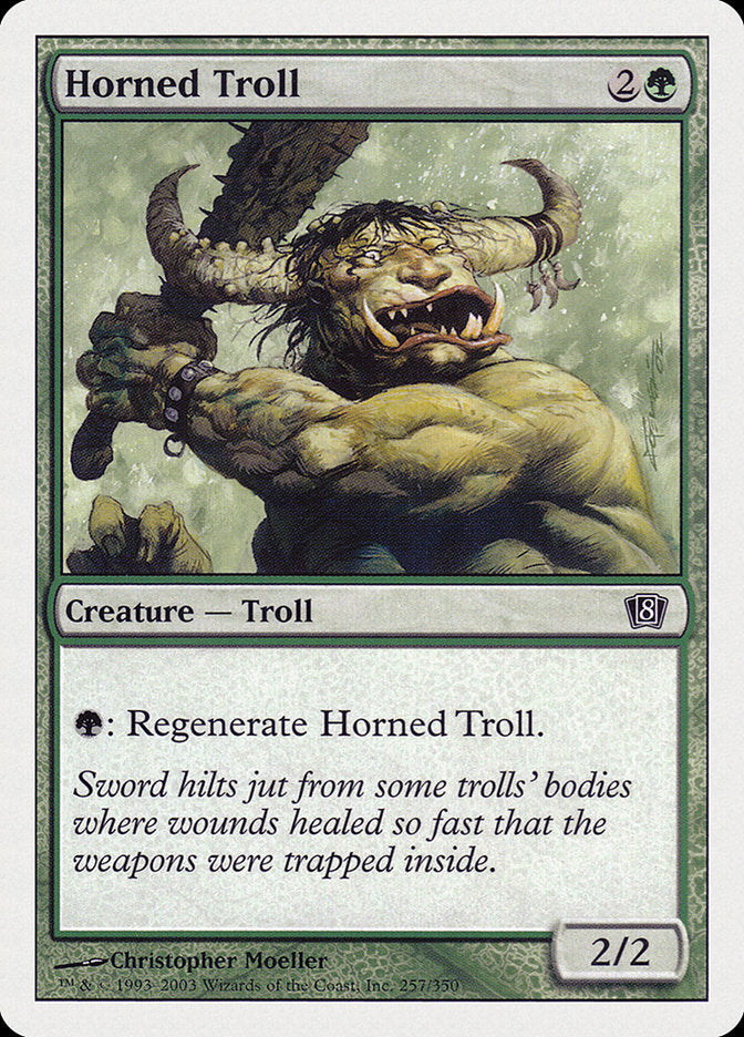 Horned Troll [Eighth Edition]