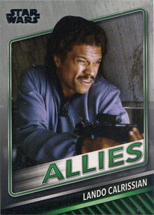 Star Wars Skywalker Saga Allies Chase Card A-8 Lando Calrissian