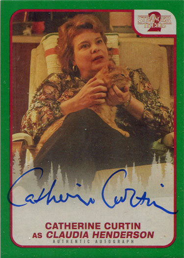 Stranger Things Season 2 Autograph Card A-CH Green Parallel Catherine Curtin