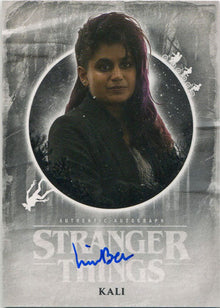 Stranger Things Upside Down Autograph Card A-LB Linnea Berthelsen as Kali
