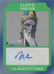 Star Wars Rogue One Mission Briefing Autograph Card A-LS Lloyd Sherr
