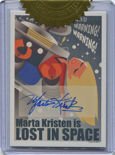 Lost in Space Archives S2 AO2 Character Art Autograph Marta Kristen as Judy