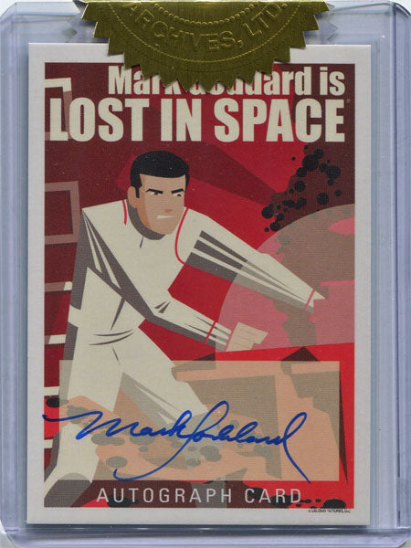 Lost in Space Archives S2 AO5 Character Art Autograph Mark Goddard as Don West