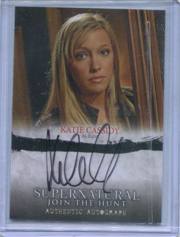 Supernatural Seasons 1 to 3 Autograph Card A05 Katie Cassidy as Ruby