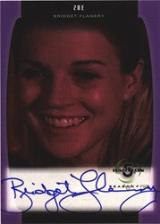 Babylon 5 Season 5 A09 Bridget Flanery as Zoe Autograph Card